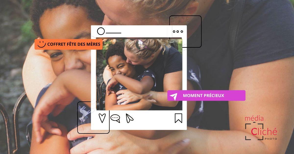 Moment précieux - Portrait pour la fête des mères