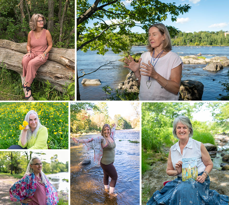 Portrait d'affaires - Séance photo professionnelle dans un parc de Drummondville