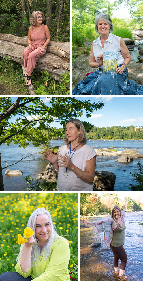 Portrait d'affaires - Séance photo professionnelle dans un parc de Drummondville